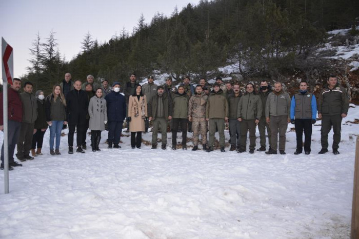 Karanlıkdere Kanyonu Tabiat Parkına Yaban Keçisi Yerleştirildi