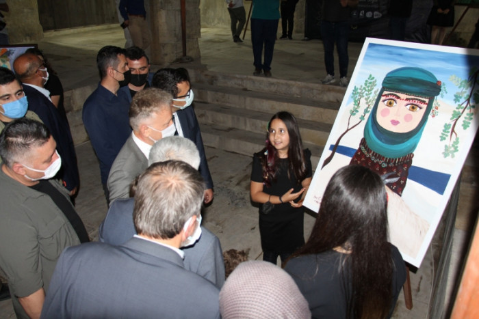 Tarihi Susuz Kervansarayında, Anadolu sergisi açıldı