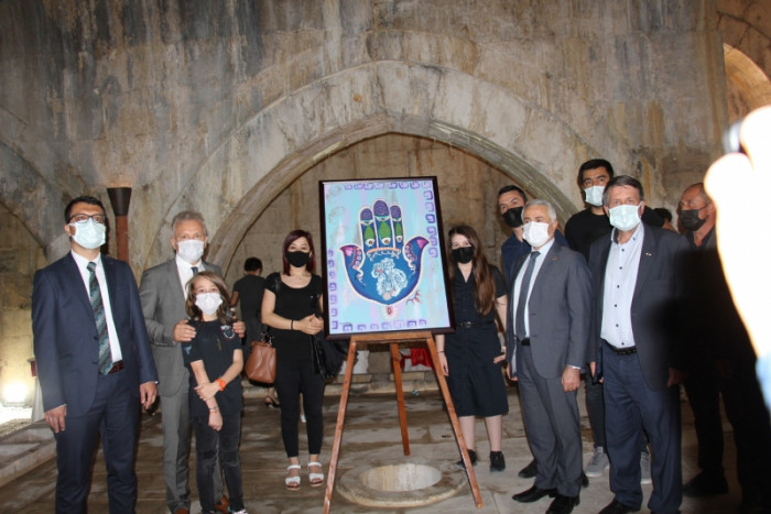 Tarihi Susuz Kervansarayında, Anadolu sergisi açıldı