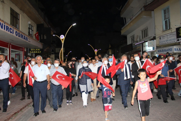 Bucak&rsquo;ta 15 Temmuz Demokrasi ve Milli Birlik G&uuml;n&uuml; etkinliği