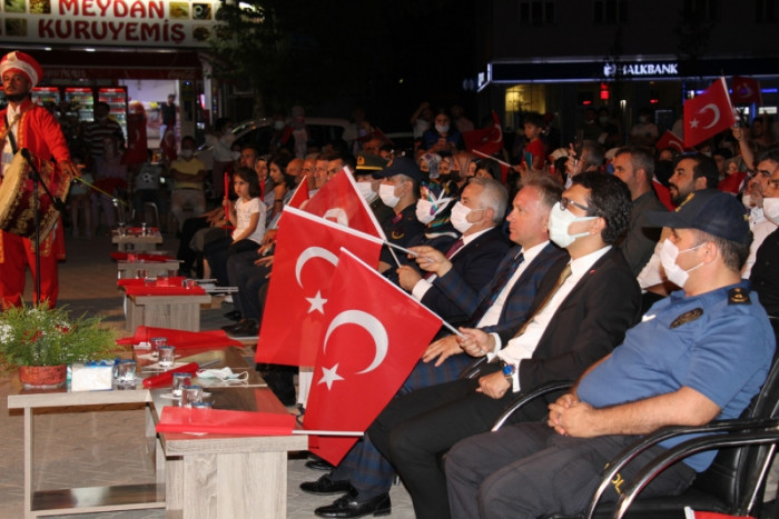 Bucak&rsquo;ta 15 Temmuz Demokrasi ve Milli Birlik G&uuml;n&uuml; etkinliği