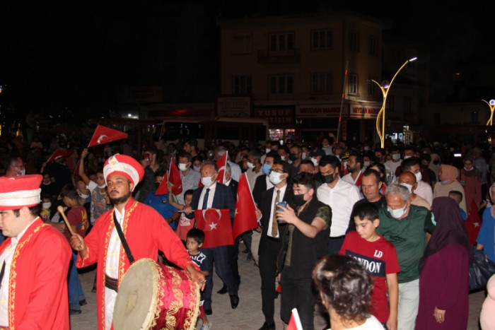 Bucak&rsquo;ta 15 Temmuz Demokrasi ve Milli Birlik G&uuml;n&uuml; etkinliği