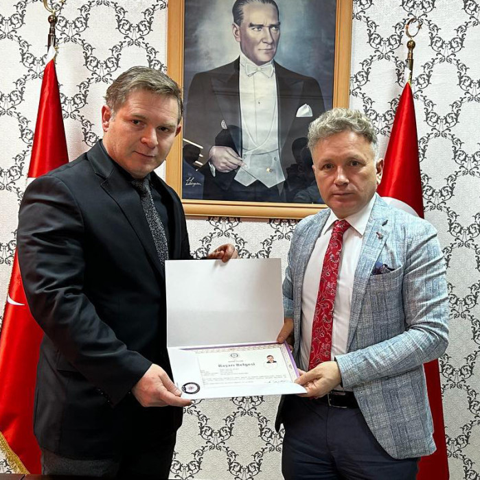 Başarı belgelerini kaymakam Tanrıkulu’ndan aldılar