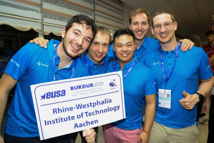 Burdur, Avrupa Üniversitelerarası Masa Tenisi Şampiyonası’na ev sahipliği yapıyor