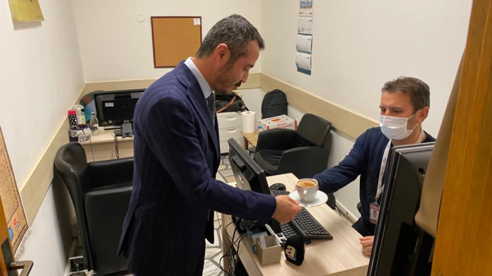 TBMM’de Gelenekselleşen Bucak Salebi İkramı Yapıldı