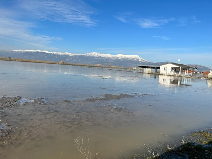 Bucak’ta Aşırı Yağışlarda Kestel Ovasında Ekili Sahalar Sular Altında Kaldı