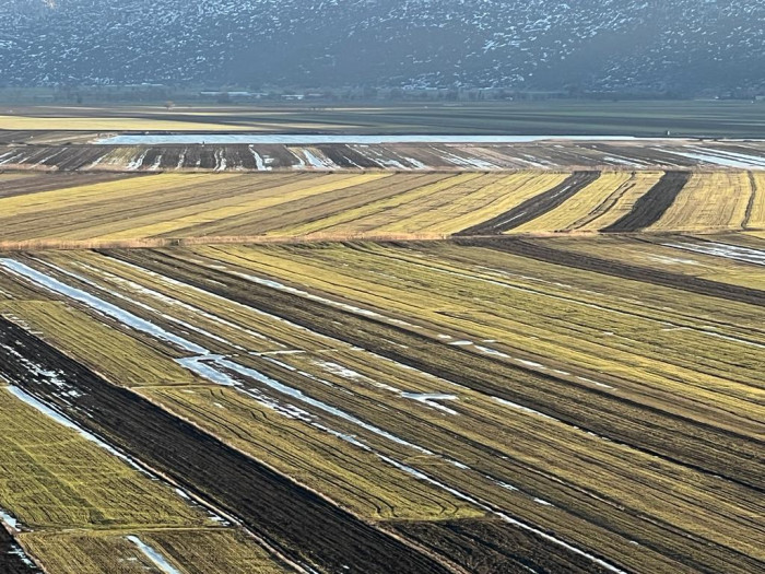 Bucak’ta Aşırı Yağışlarda Kestel Ovasında Ekili Sahalar Sular Altında Kaldı