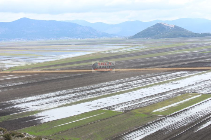 Bucak Ovası su altında