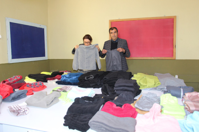 HALK EĞİTİM TEKSTİL FABRİKASINA DÖNDÜ