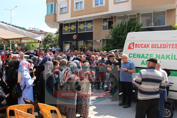 Ağır yaralanan P. Teğmen Bucak’ta toprağa verildi