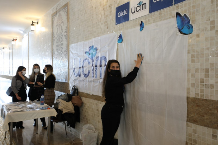 MAKÜ’de Kadına Şiddete Hayır Etkinliği Düzenlendi