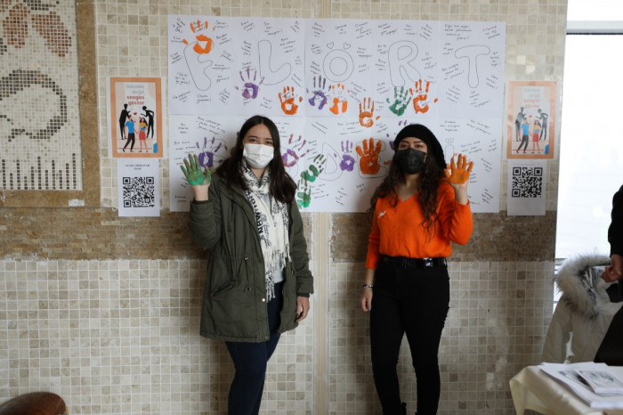 MAKÜ’de Kadına Şiddete Hayır Etkinliği Düzenlendi