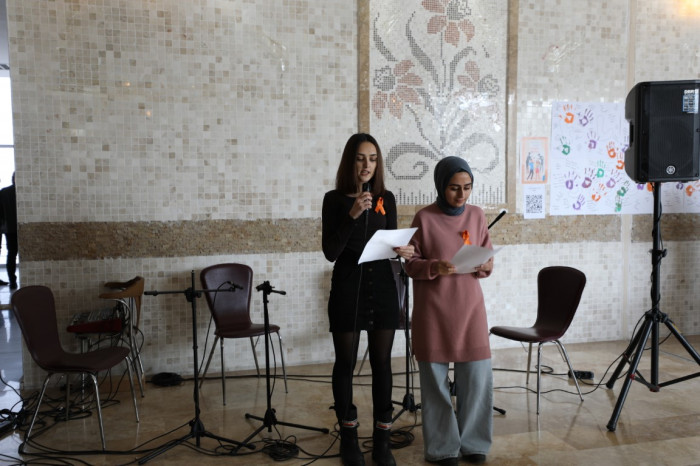 MAKÜ’de Kadına Şiddete Hayır Etkinliği Düzenlendi