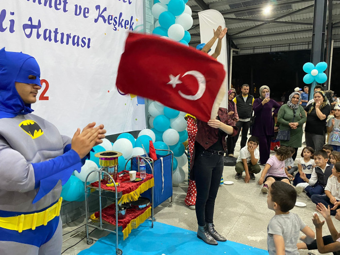 Bucak’ta 31. Geleneksel keşkek dövme ve sünnet şöleni yapıldı