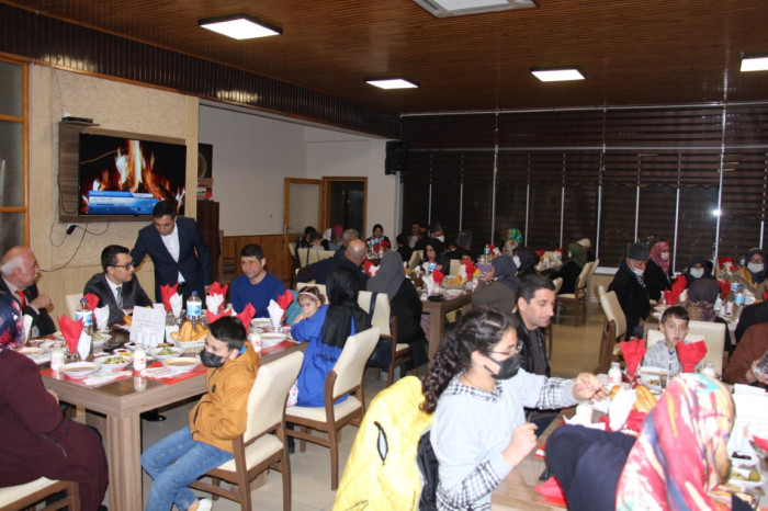 ŞEHİT AİLELERİ VE GAZİLER İFTARDA BULUŞTU