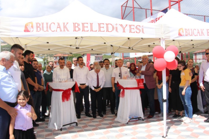 BUCAK BELEDİYESİ SPOR KOMPLEKSİ AÇILDI