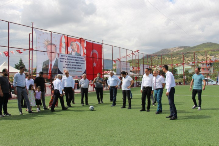 BUCAK BELEDİYESİ SPOR KOMPLEKSİ AÇILDI