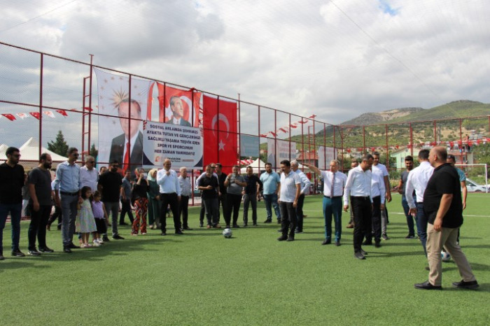 BUCAK BELEDİYESİ SPOR KOMPLEKSİ AÇILDI