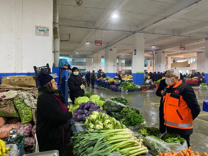 BUCAK’TA KAR YAĞIŞI ETKİLİ OLDU