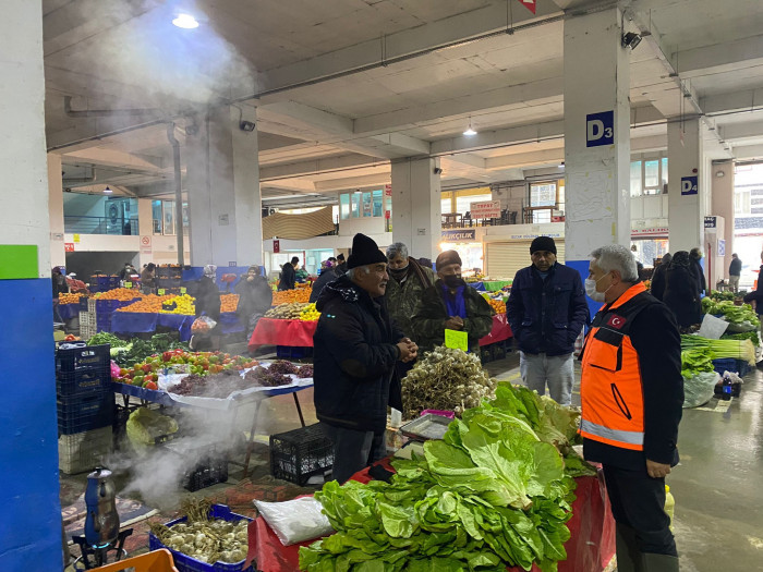 BUCAK’TA KAR YAĞIŞI ETKİLİ OLDU