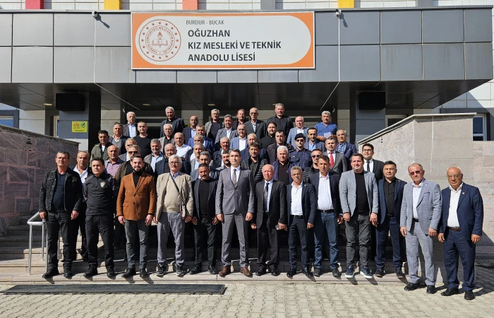 Bucak Kaymakamı Kuruca muhtarlar ile bir araya geldi