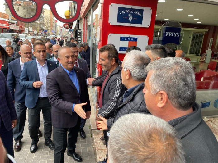 Bakan Çavuşoğlu Bucak'ta SKM açılışı yaptı