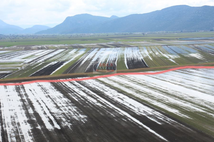 Bucak Ovası su altında