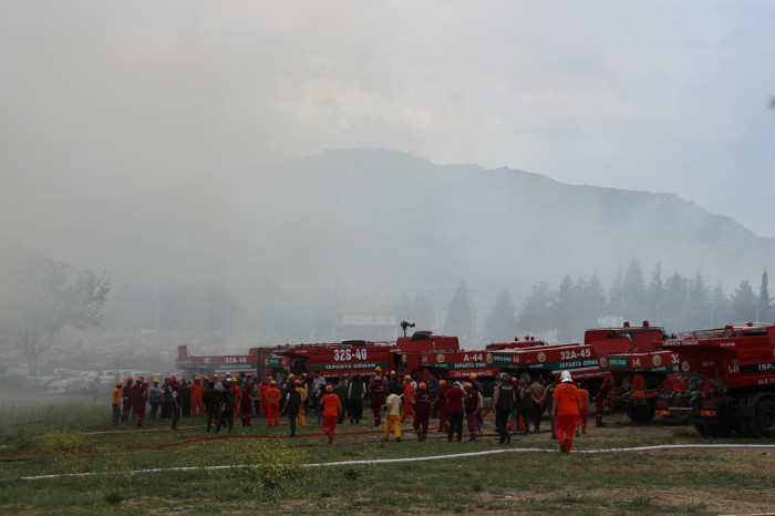 BUCAK’TA GERÇEĞİ ARATMAYAN YANGIN TATBİKATI 