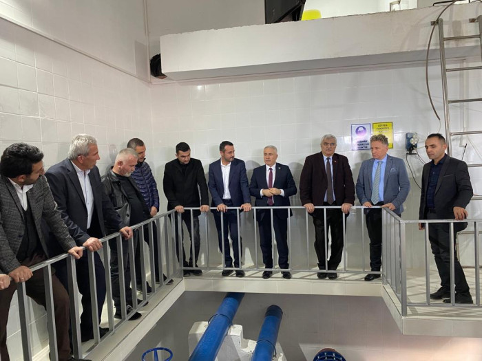 Bucak İçme Suyu Su Depoları Açılışı Yapıldı