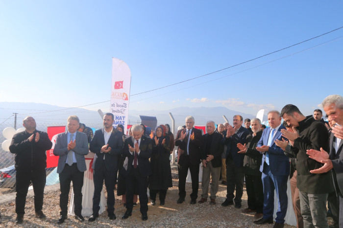 Bucak İçme Suyu Su Depoları Açılışı Yapıldı