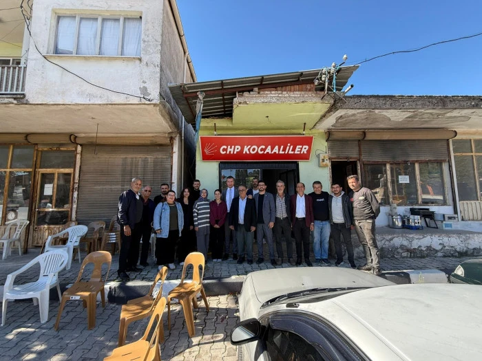 CHP Bucak İlçe Teşkilatından Kocaaliler’e Ziyaret Turu