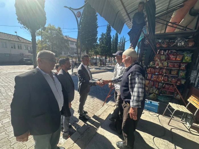 CHP Bucak İlçe Teşkilatından Kocaaliler’e Ziyaret Turu