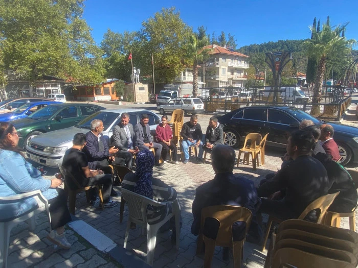 CHP Bucak İlçe Teşkilatından Kocaaliler’e Ziyaret Turu