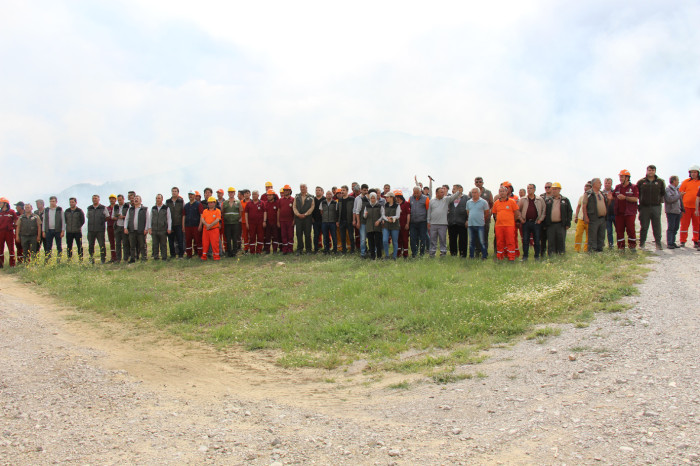 BUCAK’TA GERÇEĞİ ARATMAYAN YANGIN TATBİKATI 