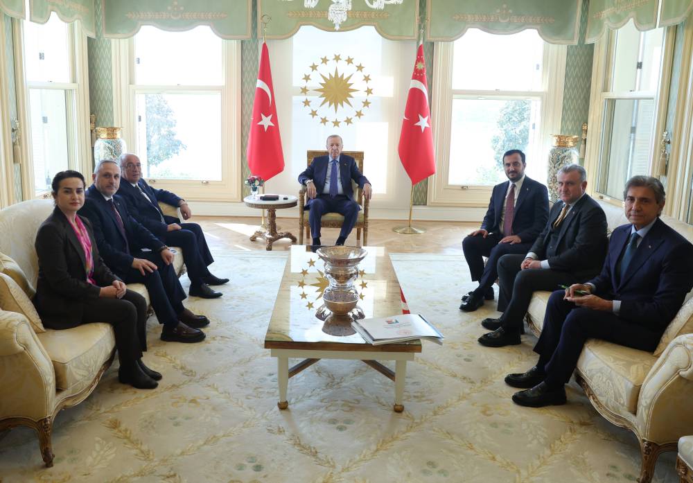 Cumhurbaşkanı Erdoğan, Şile Belediye Başkan Vekili Sacit Terzi&rsquo;yi kabul etti