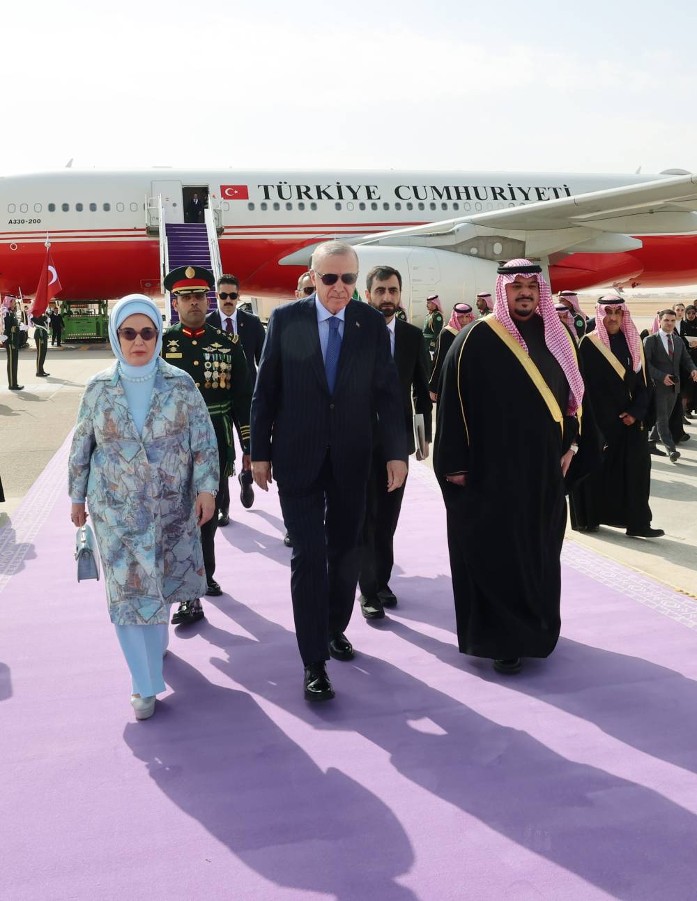 Cumhurbaşkanı Erdoğan, Suudi Arabistan'da