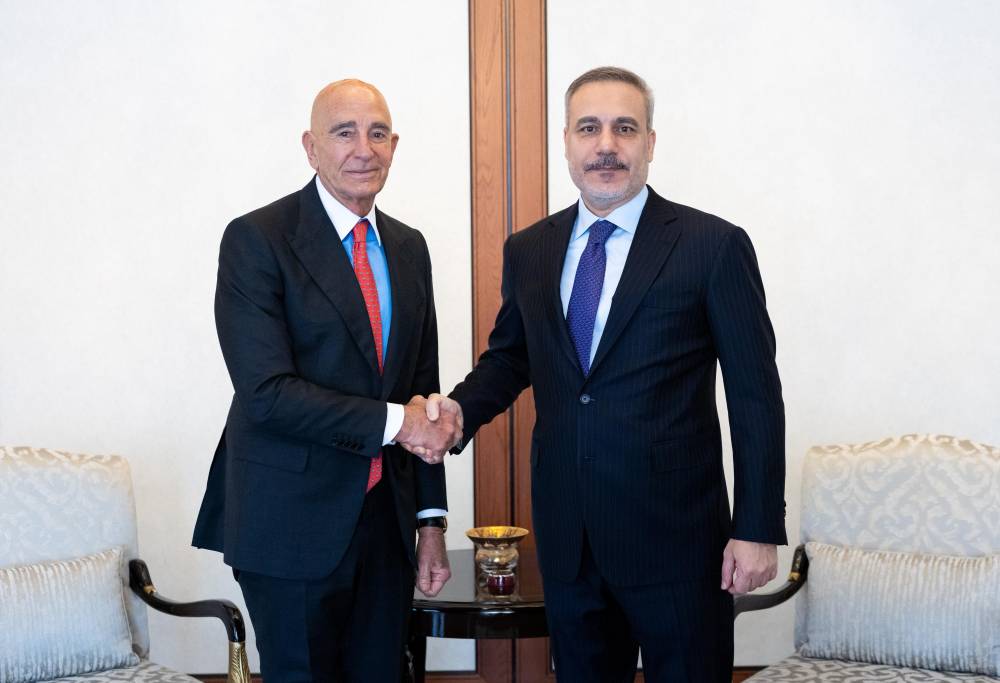 Bakan Fidan, ABD B&uuml;y&uuml;kel&ccedil;isi Barrack'ı kabul etti