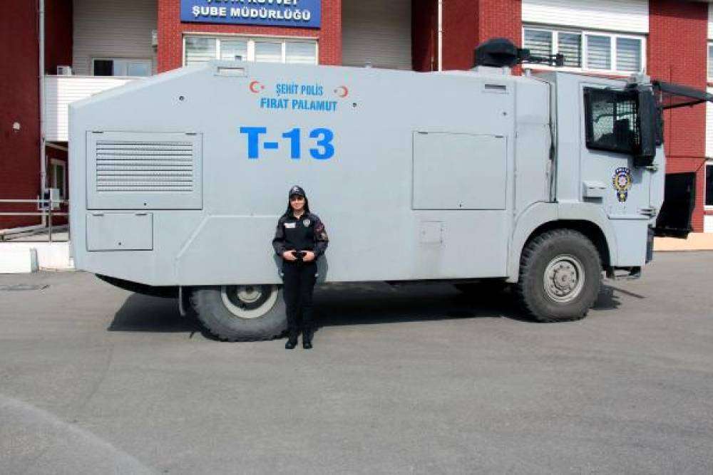 Şehit eşi gibi polis olmak için gün sayıyor