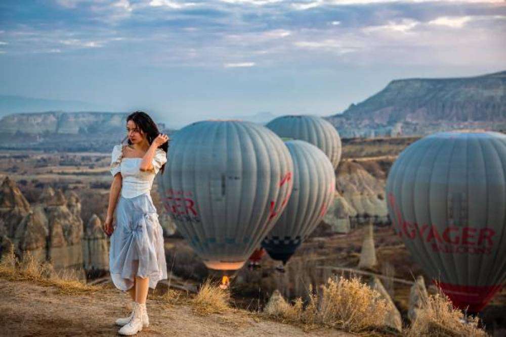 Kapadokya'ya mart ayında 133 bin ziyaretçi