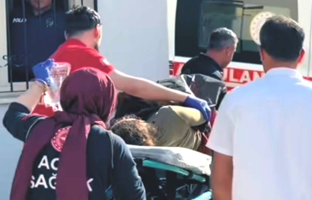 Ot bi&ccedil;me makinesine kolunu kaptıran kadın yaralandı