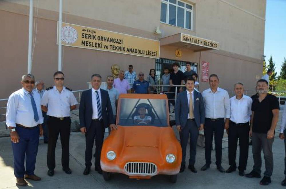 Serikli öğrencilerin elektrikli aracı TEKNOFEST'te yarışacak