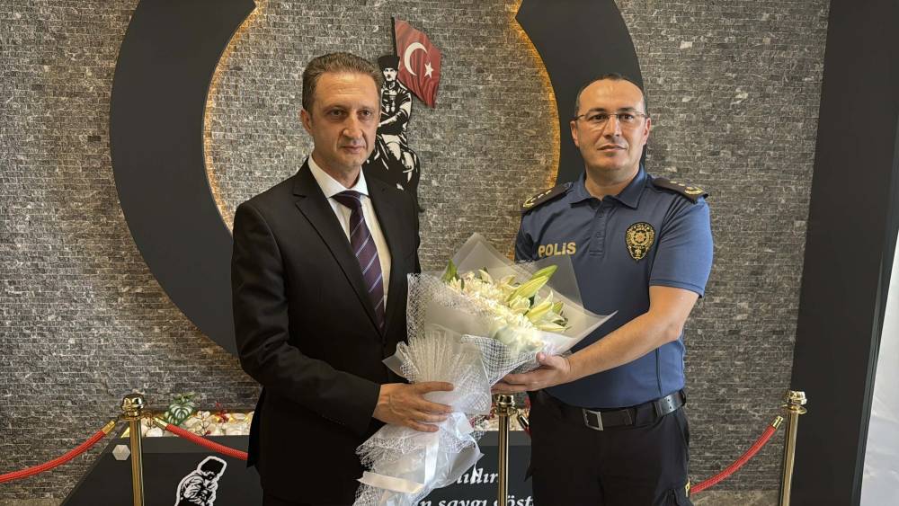 Bodrum İl&ccedil;e Emniyet M&uuml;d&uuml;rl&uuml;ğ&uuml;'nde devir teslim t&ouml;reni