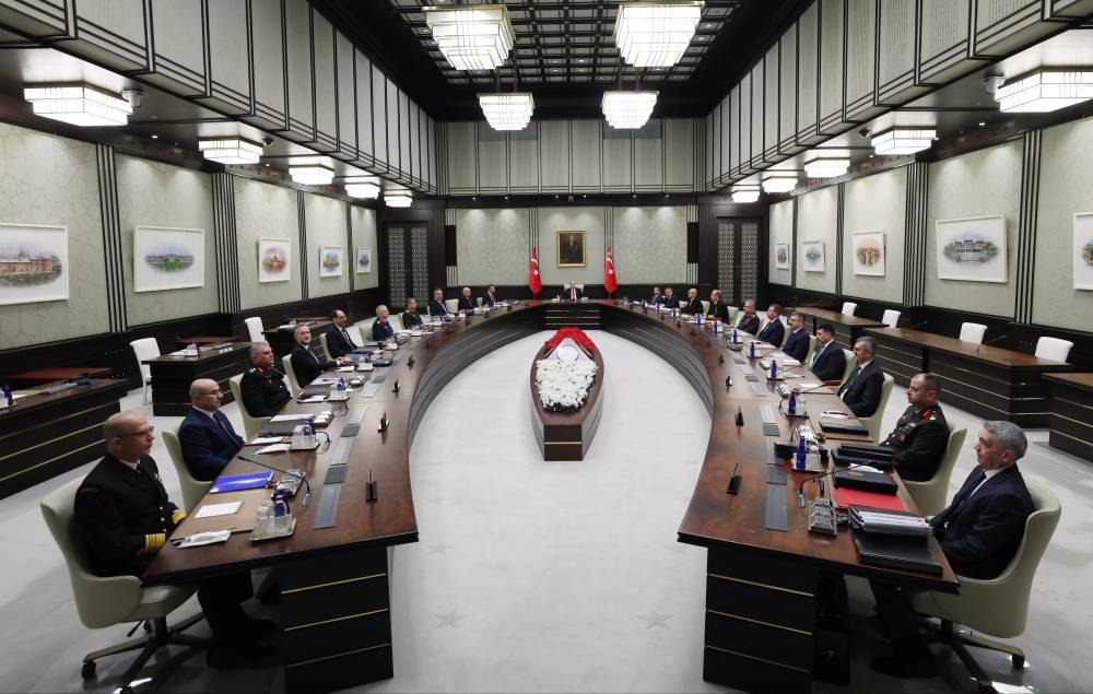 Milli G&uuml;venlik Kurulu toplandı 