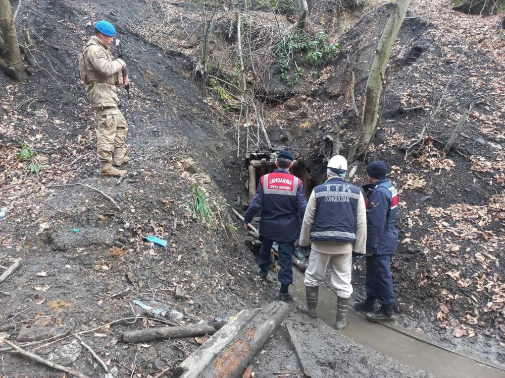 Zonguldak'ta 9 ka&ccedil;ak maden ocağı imha edildi