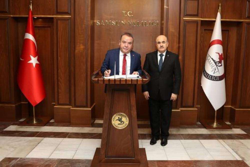 Başkan Böcek'ten Samsun çıkarması