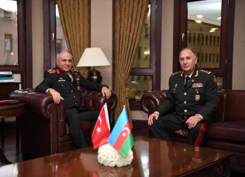 Genelkurmay Başkanı Gürak, Azerbaycanlı mevkidaşı ile görüştü