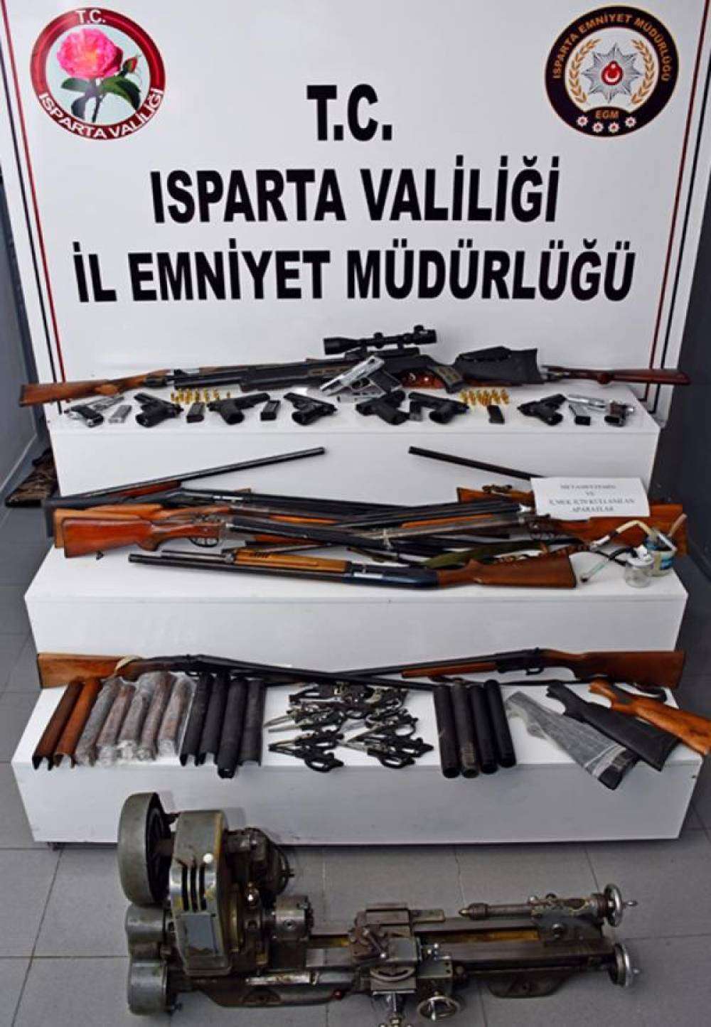 Isparta'da kaçakçılık operasyonu: 1 tutuklama