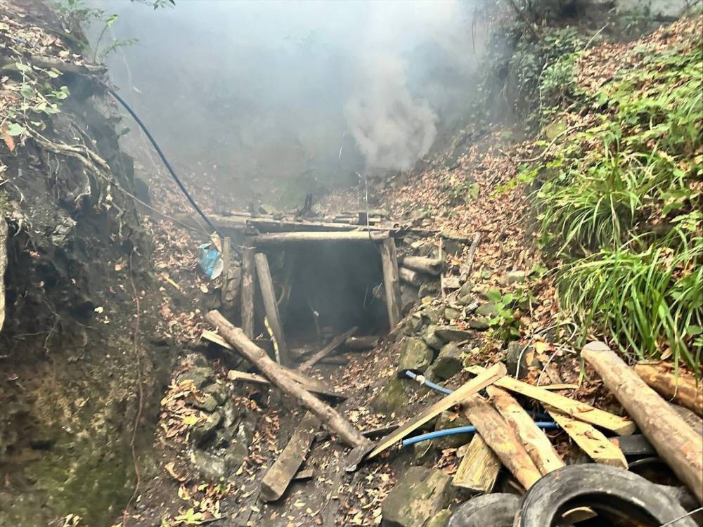 Zonguldak’ta 9 kaçak maden ocağı imha edildi