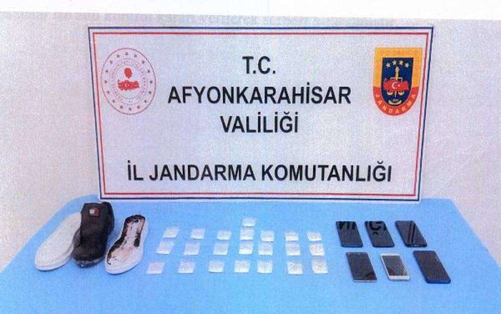 Cezaevine getirilen kargolardan uyuşturucu çıktı