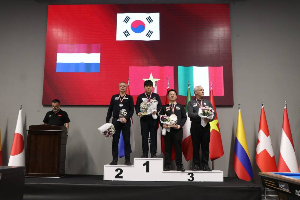Ankara&rsquo;daki Bilardo D&uuml;nya Kupası&rsquo;nı G&uuml;ney Koreli Cho kazandı